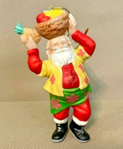 Danbury Mint- Hawaii -Santa Around the World Christmas Porcelain Ornament(E64C) - Picture 1 of 8