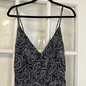 Backless Jumpsuit Wide Leg Womens Large Boho Festival  Adjustable - Picture 1 of 9