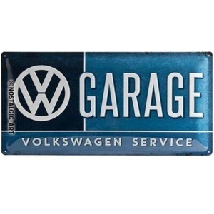 Nostalgic-Art - Retro Werkstatt Blechschild Metallschild 25x50cm - VW Garage - Bild 1 von 4