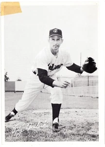 1957 Cleveland Indians SOHIO Ray NARLESKI 5x7 Panel - Picture 1 of 2
