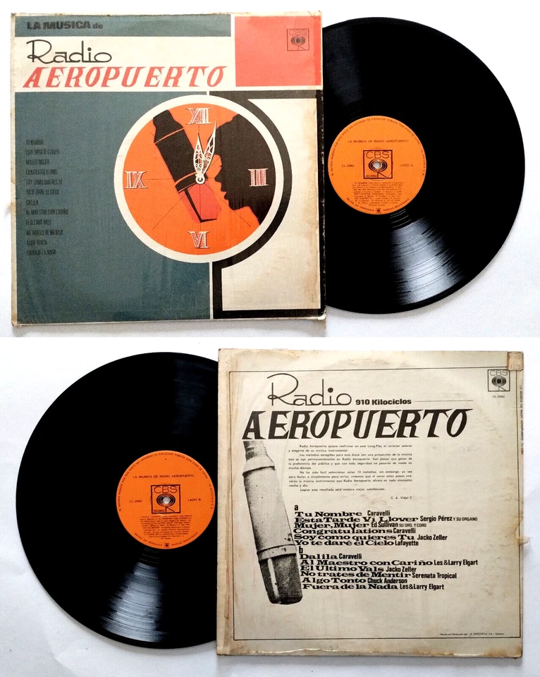 Lp La Musica De Radio Aeropuerto Venezuela Latin Pop Music Vinile Vinyl Vintage - Immagine 1 di 1