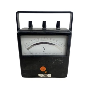VINTAGE - Yokogawa YEW Type 2013. Portable AC Voltmeter Class 0.5 MADE IN JAPAN - Picture 1 of 7