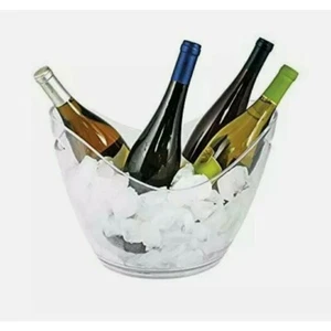 True Ice Bucket Alcohol Chilling Tub Indoor & Outdoor Use - Holds 4 Wine Bottles - Picture 1 of 6