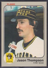 1983 Fleer #79 Jason Thompson Pittsburgh Pirates