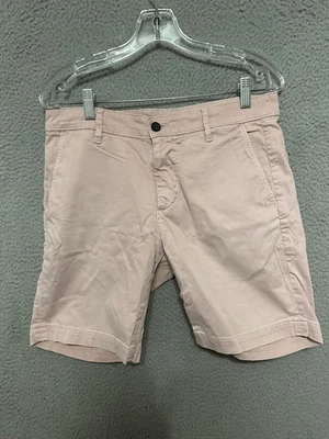 AG Adriano Goldschmied Shorts Mens 30R The Wanderer Pink Slim Trouser Chino - Image 1 of 4