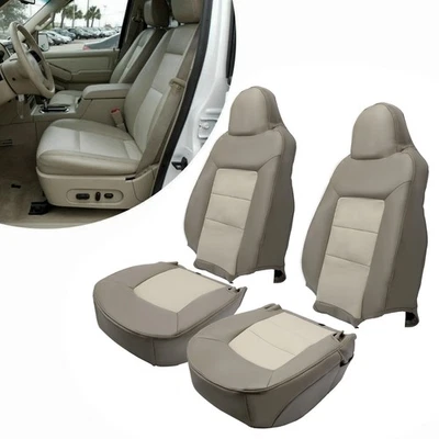 For 03-2006 Ford Expedition Seat Cover Eddie Driver Passenger Front Tan - Image 1 of 4