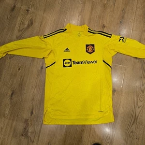 Match worn Manchester United 2023/24 goal keeper shirt. Player issue. Cup No 1. - Picture 1 of 5
