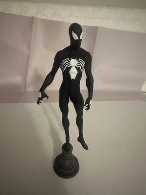 Spider-Man Black Costume Marvel Gallery Diamond Select Diorama Statue No Box - Image 1 of 2