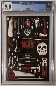 Catacomb of Torment #1 Patricia Martin 1:50 Incentive EC Archive Edition CGC 9.8 - Picture 1 of 1