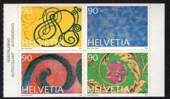 (1147) Switzerland Scott 974-7, MNH block of 4 - Image 1 of 1