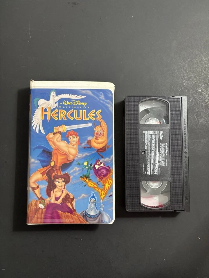Hercules (1997) VHS Clam Shell - A Walt Disney Masterpiece Collection Clamshell Foto 1 de 1