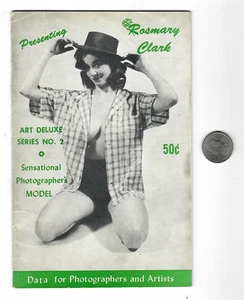Vintage PRESENTING ROSEMARY CLARK (Figure Model) Art Deluxe Series #2, 1960's - Imagen 1 de 3