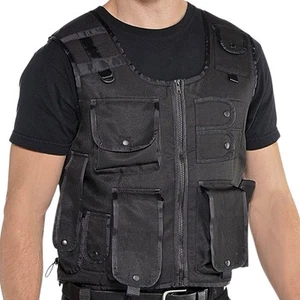 Adult  S.W.A.T Vest Fits Up To Size 44 Costume - Picture 1 of 3