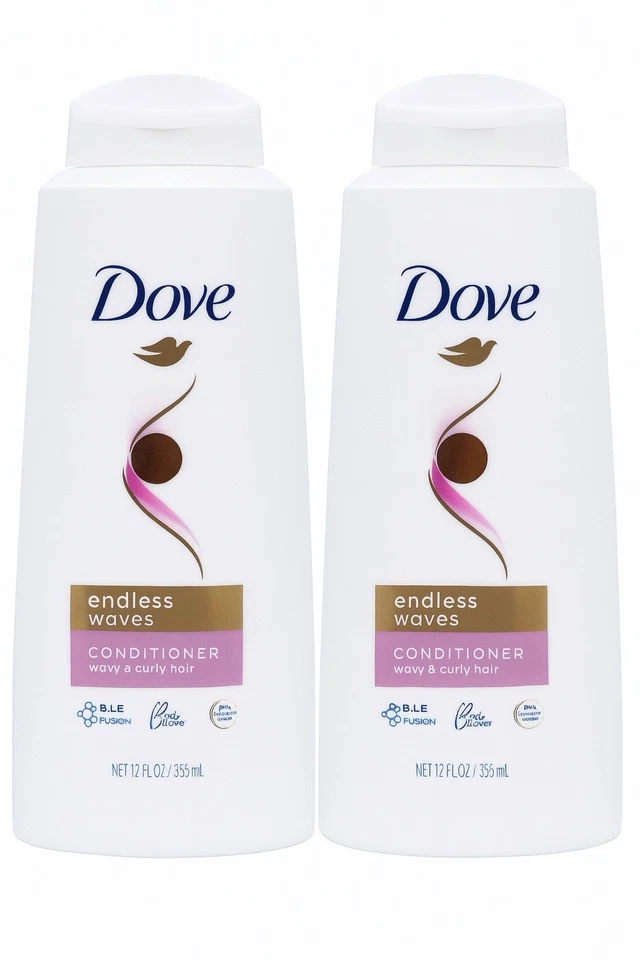 Кондиционер Dove Endless Waves определяет волнистые волосы упаковка 2 шт. 20,4 унции - Изображение 1 из 1