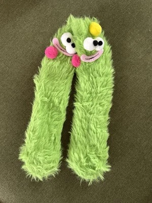 Halloween costume monster Socks, Gift, Unisex, Kids, Adults warm fuzzy - Image 1 of 4