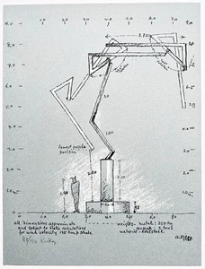 George Rickey, Lithographie, handsigniert und limitiert - Bild 1 von 2