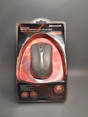 Microsoft Wireless Notebook Laser Mouse 6000 Mac 1000dpi B5W-00001 1054 1051 New - Bild 1 von 3