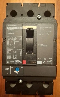 Square D JGM36200 (Needs Lug Kit) - Image 1 of 4