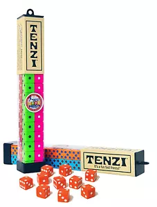 TENZI Dice Game 1 Tube 4 Various Random Colors Fast Family Carma Games, LLC - Picture 1 of 2