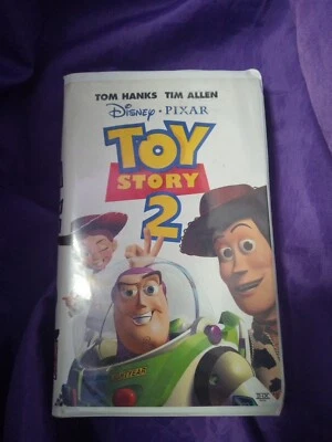 Classic Toy Story 2 Disney Pixar VHS  Clamshell Videotape Hanks Allen - Image 1 of 2