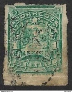 SMI) 1895 MEXICO🇲🇽, MULITA, POSTMAN, USED, SCT 279 - Picture 1 of 1