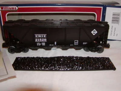 Williams Bachmann 47622 Erie Quad Hopper w Cover & Coal Cover O-27 New MIB - Image 1 of 4