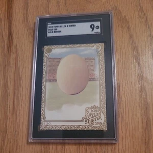 Nice 2019 Topps Allen And Ginter #213 Egg. Gold Border Hot Box. SGC 9 Mint - Picture 1 of 3