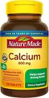 Nature Made Calcium 600 Mg With Vitamin D3 For Immune Support, Tablets, 120 Coun