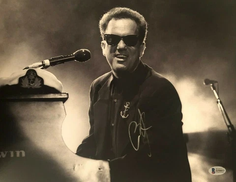Billy Joel signed autographed 11x14 Photo Piano Man Beckett Authenticated COA Cover