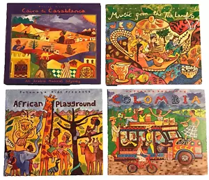 Putumayo CDs World Music Lot, Tea Lands, African Playground, Cairo to Casablanca - Bild 1 von 4