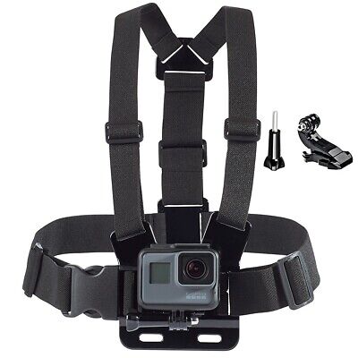 Chest Strap Harness Mount. For GoPro Hero 11 10 9 8 7 6 5 4 3 + Action Camera • 7.97£