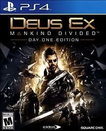 Deus Ex: Mankind Divided -- Day One Edition (Sony PlayStation 4, 2016)
