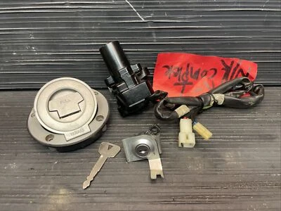 2013 Yamaha YZF R1 Lock set, key set, ignition, gas cap, seat lock OEM #51024 - Image 1 of 4