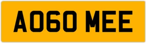 🤩 AIMEE 🤩 AIMEES AMY AME PRIVATE REGISTRATION CHERISHED NUMBER PLATE AO60 MEE - Picture 1 of 4