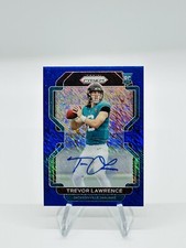 Trevor Lawrence 2021 Prizm FOTL Blue Shimmer SSP /25 Rookie Card Jaguars RC! 🔥