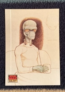1993 Topps Star Wars Galaxy #17 Ron Cobb Design - Picture 1 of 2