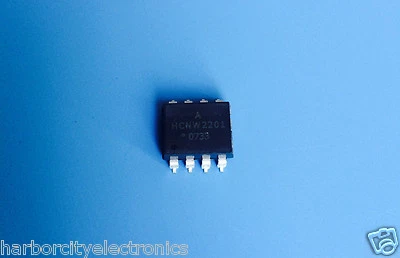 HCNW2201#300 AGILENT IC HIGH SPEED OPTOCOUPLER 5MBd 1Ch 1.6mA 8 PIN SMD - Image 1 of 3