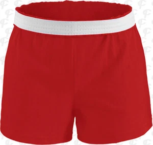 Soffe Womens Cheerleading Dance Gym Cheer Shorts 15 Colors,  XS - 3XL FREE SHIP - Picture 1 of 36