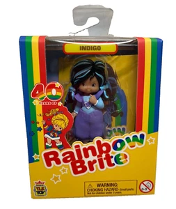 Figura Rainbow Brite Indigo 2.5" 40 Aniversario Juguete Regalo Coleccionable - Imagen 1 de 4