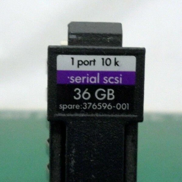 HP 376596-001 36GB 10,000 RPM 3 Gbps 2.5 in. SAS HDD 395924-001 - Image 1 of 4