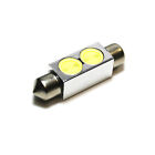 1x White Superlux LED Festoon [C5W] 38mm 12v Interior/Number Plate Light Bulb