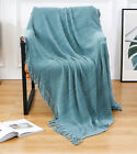 Super Soft Chenille Yarn Knitted Afghan Throw Blanket Sofa Bed Couch Warmer-1021