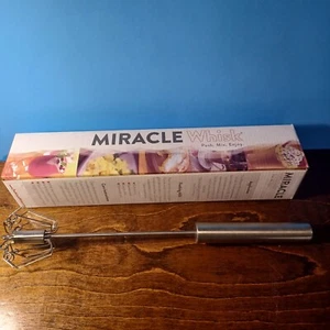 Miracle Whisk Automatico Manuale/Acciaio Inox/Nuovo Scatola Aperta 14" - Foto 1 di 7