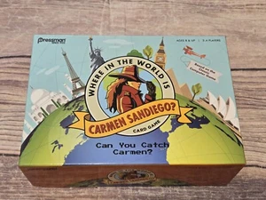 "Where in the World is Carmen Sandiego?" Card Game By Pressman 2017 - Picture 1 of 4