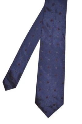 Paul Smith PS Metallic Purple Silk Poka Dot Tie Mens Brand New    - Image 1 of 4