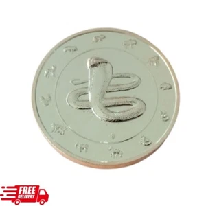 Thai coin Commemorative the Year Snake 2013 Treasury Department good luck - Picture 1 of 10