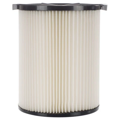 1-Layer Cartridge Filter Part # 72947 for RIDGID VF4000 Wet Dry Vacuums Washable - Image 1 of 4