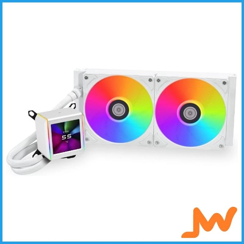 Lian Li Galahad II 280 AIO 2450 CPU Cooler - White - image 1 of 1