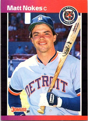 Matt Nokes 1989 Donruss #116 Detroit Tigers - Image 1 of 2