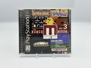 Namco Museum Vol 3 (Sony PlayStation 1, 1996) PS1 CIB COMPLETE - Picture 1 of 3